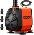DOKO 800GPH Submersible Water Fountain Pump for Pond, Aquarium, Hydroponic