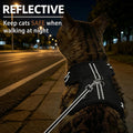 PUPTECK Cat Harness and Leash Set Escape Proof, Reflective Adjustable Soft Mesh Pet Vest Harness for Walking Travel, Black S