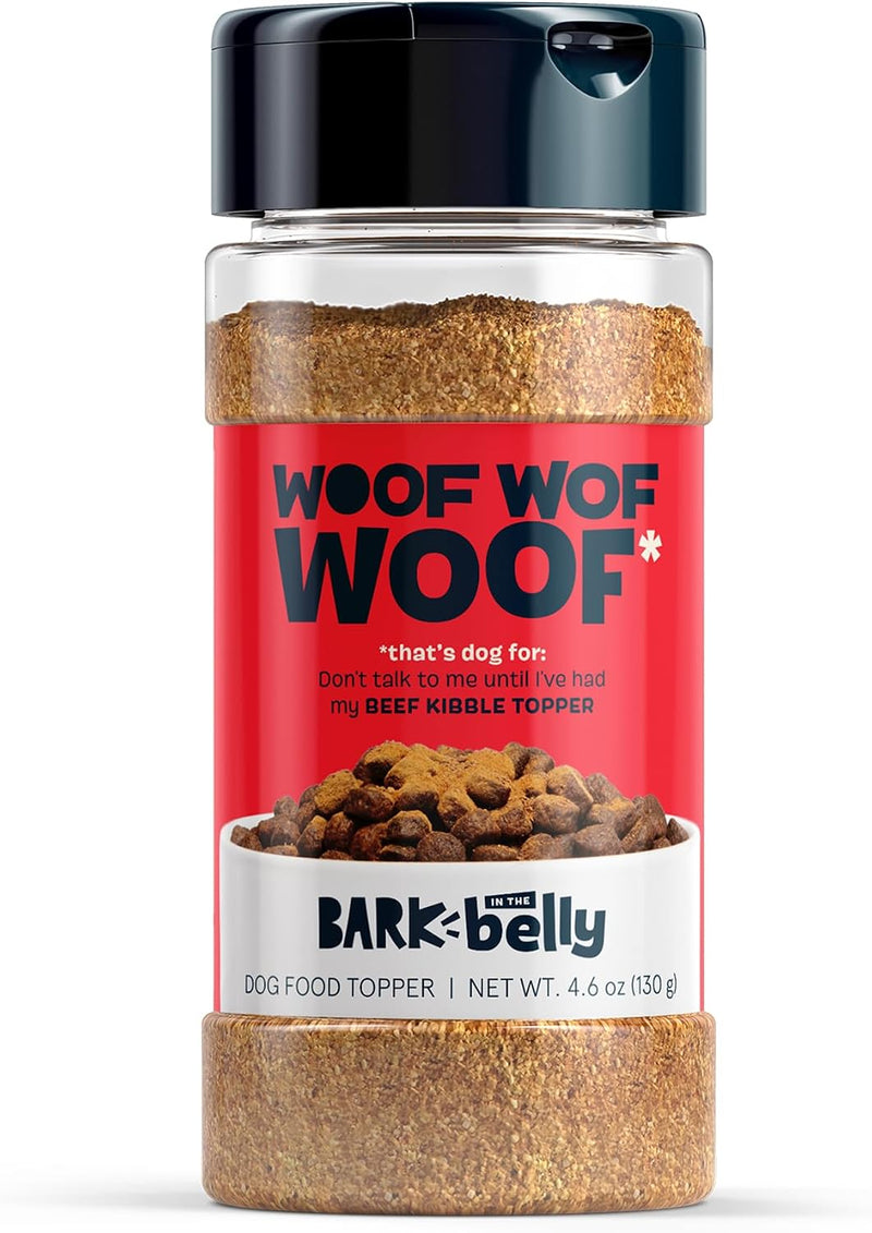 Barkbox Bada Bing Beef Dry Dog Food, Toppers with High Protein and Limited Ingredients Meal Enhancer for Large & Small Breeds - 4.6 Oz