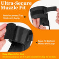 Mayerzon Adjustable Dog Muzzle, Fabric Medium Large Dog Muzzle Anti Biting
