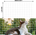 Cat Balcony Net 10x26ft Anti-Fall Fence Net Dog Fence Nets,Small Patio for Apartment Balcony Protection for Balcony Wind