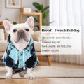 Dog Hoodie Tie Dye Dog Sweatshirt Chic Winter Clothes Ultra-Soft Warm Sweaters for Small Medium Dogs Fashion Pet Clothes