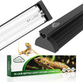QZQ T5 10.0 UVB Reptile Light Fixture Combo Kit 8W
