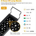 hygger 14W LED Aquarium Light, 12-18 Inch Fish Tank Light with Timer Auto On/Off, Sunrise Sunset Mode, Adjustable Bright