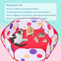 Small Animal Playpen, Portable Guinea Pig Playpen Pet Cage Tent, Waterproof Pop-up Open Pet Tent Metal Wire Yard Fence f
