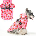 BEAUTYZOO Dog Raincoats for Medium Dogs, Waterproof Rain Jacket with Hood