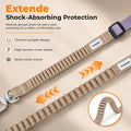 Dog Seat Belt for Car, Adjustable Shock Absorbing Pet Safety Seatbelt