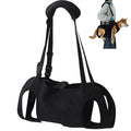 Shinylin Dog Carry Sling Emergency Backpack Pet Legs Support and Rehabilitation Dog Lift Harness Adjustable Lifting Straps Carrier for Senior Dogs Joint Injuries, Arthritis, Hiking, Skiing, Black (M)
