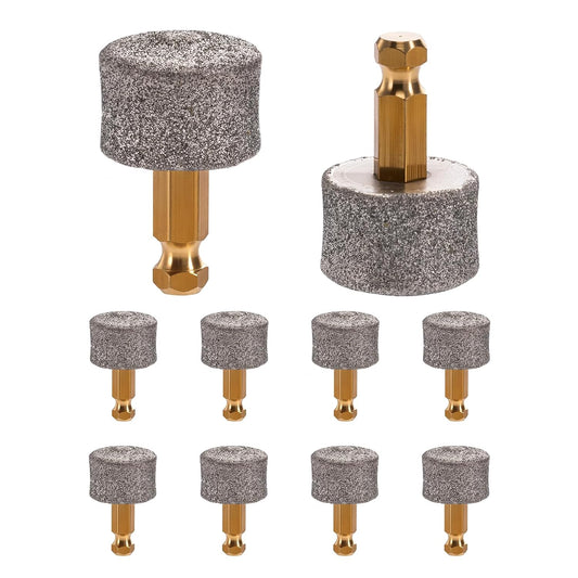 10-Pack Dog Nail Grinder Heads: Diamond Tip Replacement