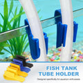 12Pcs Fish Tank Mounting Clip for 0.3"-1" Dia Tube,4 Colors