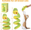 Retro Shaw 11"Snake Cat Toys Catnip Interactive Toy for Indoor Cats Kittens