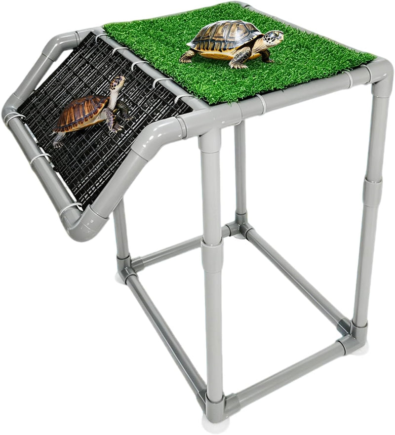Adjustable Height Turtle Basking Platform Large Turtle Ramp Dock Tortoise Climbing Habitat Dock 50 65 75 90 125 Gallon A