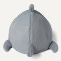 Amazon Basics Shark Shape Cat House for Indoor Cats, Enclosed Design Helps Reduce Anxiety in Nervous Pets, with Washable Cushioned Pillow, 17" x 16" x 14", Grey