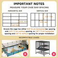 Rabbit Water Bottle, 600ml/21oz Hanging Water Dispenser Feeder Cage Crate Hutch Bunny Puppy Cat Chinchilla Ferret Guinea