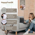 Anti Cat Scratch Furniture Protector, 10 Pack, Cat Scratch Deterrent Tape, Couch Protector for Cats, Furniture Protector