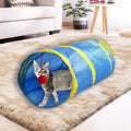 Cat Tunnel Tube Toys，Tunnels for Indoor Cats, 2 Way Collapsible Interactive Toy with Balls for Rabbits, Kittens, Ferrets