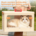 Pet Carrier for Cat & Dog,19-in Collapsible Cat Carrier Hard,Portable Crate
