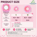 Pawcratean Adjustable Comfy Flower Style Elizabeth Collar for Cats Puppies Soft Recovery Cone Pet Protective Neck Collar (Pink, Small)