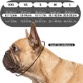 Short Snout Dog Muzzle, Breathable Soft Mesh French Bulldog Muzzle