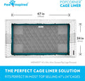 Paw Inspired PopCorner Washable Fleece Cage Liners, Midwest, Gray