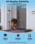 Dog Door Bell for Potty Training to Go Outside, Wireless Doggie Doorbell for Dogs, Puppy Training Bell with Touch Button, IP65 Waterproof, 1000ft Range, 55 Chimes & Adjustable Volume (2 Buttons)