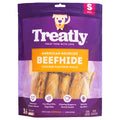 Treatly American Sourced Beefhide Chips Dog Chew Treats - Chicken Flavor, 22oz/1 Pack
