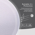 Harrison Howard Full Face Horse Fly Mask UV Protection and Breathable for Equine Use Comfortable Grey L