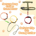 Saintrygo 5 Pcs Safety Dog Collar Clip Prong Collar Clip