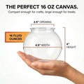 Small Plastic Fish Bowls for Drinks, 16 oz Mini Centerpiece Dishes, 6 Pack