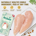 Sfasfnsd Raw Cat Wet Food Natural Chicken Treats for Picky Eaters &Dogs Grain-Free High Protein Topper Food Limited Ingredient Snacks (Pack of 6) 8.47OZ