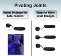 Two Little Fishies MagFeeder Magnetic Floating Aquarium Fish Feeding Ring