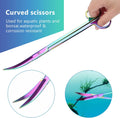 Catcan 4 in 1 Quarium Aquascape Tools Kits, Fish Tank Plant Tools Tweezers