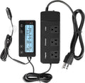 3-Channel Reptile Thermostat & Hygrostat with 40 Preset Modes