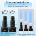 OYO Water Pond Pump, 175W 3000 GPH Submersible Water Pump for Large Ponds