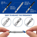 2 Pack Dog Whistle - Dog Whistle to Stop Barking Neighbor's Dog & Long Range Recall, Adjustable Ultrasonic Silent Dog Wh
