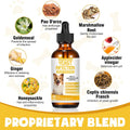 Yeast Infection Treatment for Dogs,Dog Ear Infection Treatment,Itchy Ear,Skin&Allergy Symptoms Relief-Reduces Inflammation&Relieves Irritation,Dog Supplement Drops with Multivitamins Probiotics