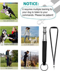 Dog Whistle, 2 PACK Ultrasonic Dog Whistle to Stop Barking Neighbors Dog, Adjustable Ultrasonic Silent Dog Whistle, Prof