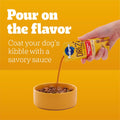 Pedigree Drizzlers for Dogs, Wet Dog Food Gravy Savory Sauce Multipack, 60g Dual-Serving Pouch, 16 Count, Pack of 2 (32 Pouches, 64 Servings Total)