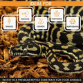 BabiChip Coconut Chip Substrate for Reptiles 12 Quart Loose Small Sized Coco Husk Chip Bedding for Ball Pythons, Other S