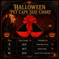 Golden Retriever Halloween Costume, Extra Large Dog Vampire Cape Cloak for Great Dane German Shepherd, Big Dog Halloween