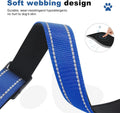 Reflective Martingale Dog Collars. Dog Collar with Quick Release Buckle. Adjustable Soft Padded Breathable Nylon Pet Col
