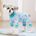 Dog Surgery Recovery Suit for Small Dogs, Four-Leg Long Sleeve