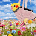 2Pcs Portable Bird Carrier Bag, Escape Resistant Parrot Carrier Bag Harness, Walking Outfit Anti-Scratch Protective Clot
