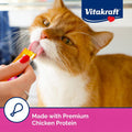 Vitakraft Lick 'N' Lap Real Chicken Squeezeable Liquid Cat Treats