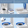 Upgraded Cat Toilet Trainer Kit, Universal Reusable Cat Potty Toilet Training Kit, Removable Cat Toilet Training Kit, To