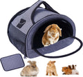 Bunny Carrier, Portable Small Pet Bag with Water Bottle Holder