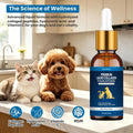 Premium Liquid Collagen & Probiotics for Dogs and Cats - Prebiotics, Biotin, MSM, Vitamin C & Hyaluronic Acid - Support 
