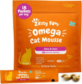 Zesty Paws Cat Fish Oil Mousse - for Skin & Coat, Tuna 18 Ct