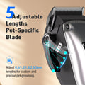 Professional Dog Clippers for Grooming Thick Coats Dog Grooming Kit