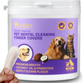 Probiotic Pet Dental Finger Wipes, Daily Oral Care, 50 Count
